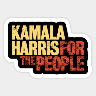 Kamala Harris for the People 2020 President Sticker